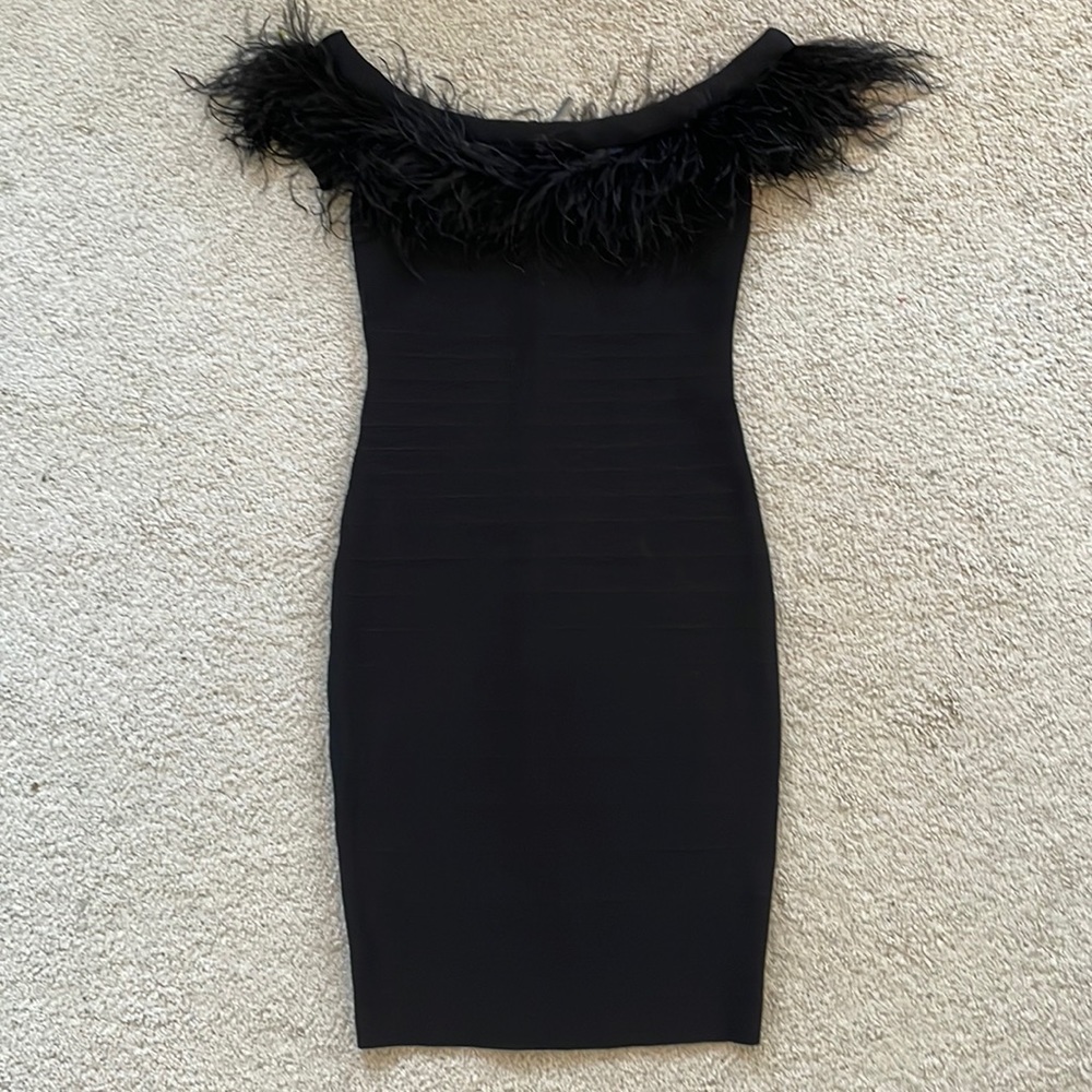 Marciano Black Mini Dress